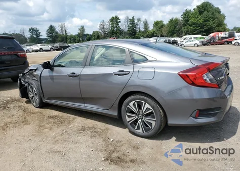 2018 Honda Civic Ex from USA, damaged, VIN JHMFC1F39JX017587